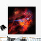 Collection Colorful Nebulae Gases Wall Decal Design 2