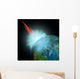 Asteroid Hits Planet Earth Wall Decal