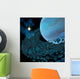 Planetary Ring Orbits around Wall Decal