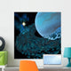 Planetary Ring Orbits around Wall Decal