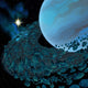 Planetary Ring Orbits around Wall Decal