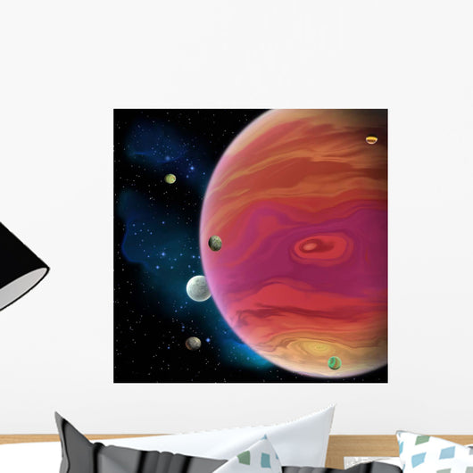 Artist's Concept Planet Jupiter Wall Decal
