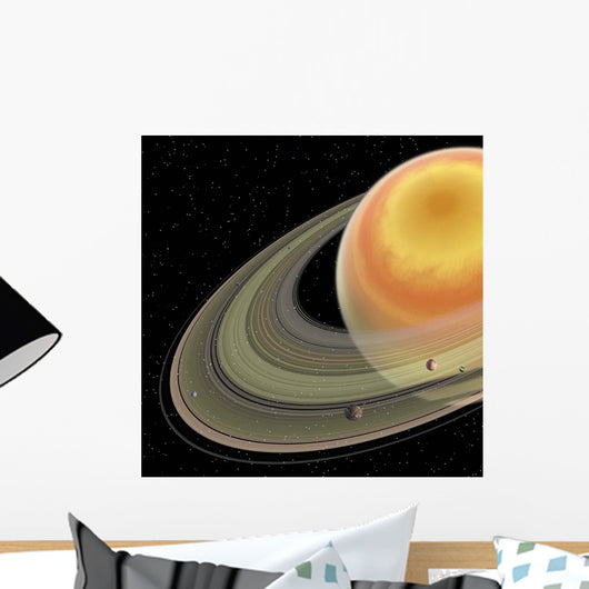 Artist's Concept Planet Saturn Wall Decal