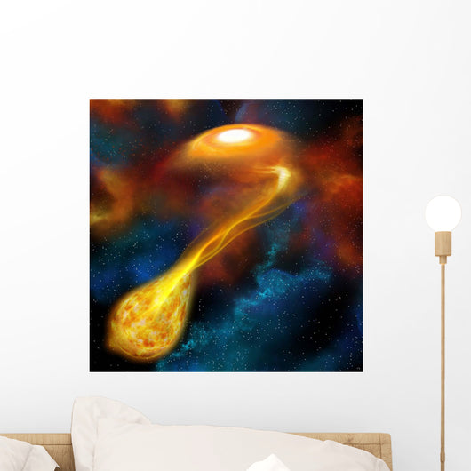 One Denser Star Using Wall Decal
