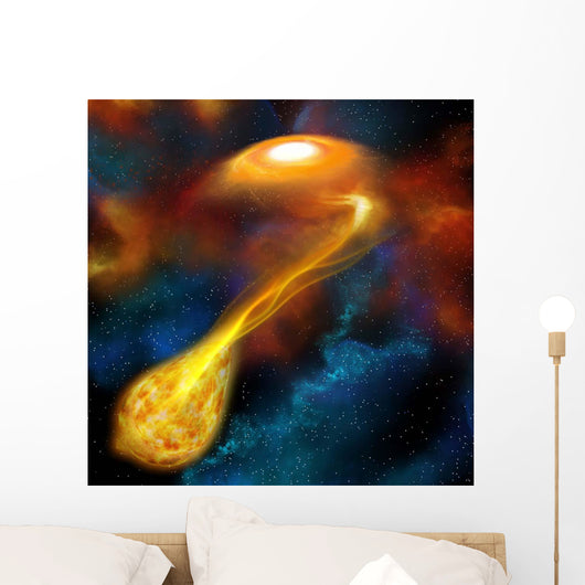One Denser Star Using Wall Decal