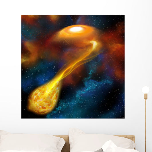 One Denser Star Using Wall Decal