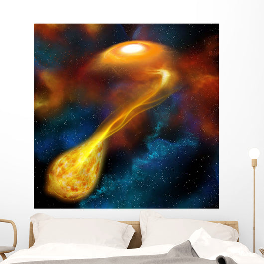 One Denser Star Using Wall Decal