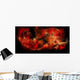 Large Red Nebula Covering Wall Decal