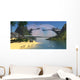 Futuristic Tropical Paradise Colony Wall Decal