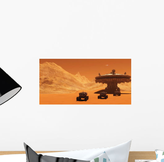 All-terrain Vehicles Embark Exploratory Wall Decal