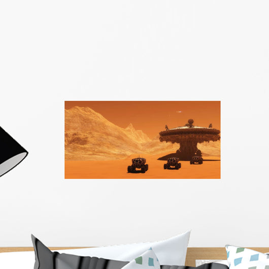 All-terrain Vehicles Embark Exploratory Wall Decal