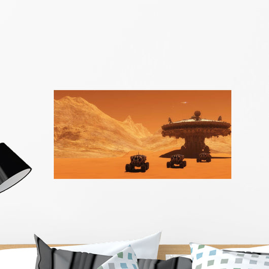 All-terrain Vehicles Embark Exploratory Wall Decal