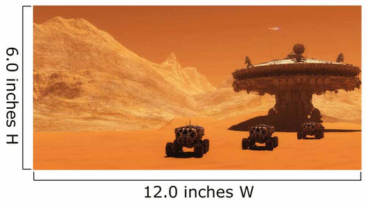 All-terrain Vehicles Embark Exploratory Wall Decal