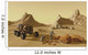Two Explorers Collect Rock Wall Decal