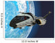 Pilot Maneuvers Space Shuttle Wall Decal