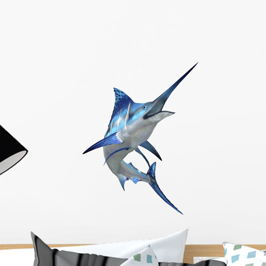 Blue Marlin Wall Decal