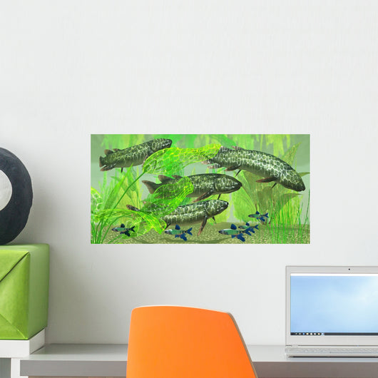 Dipterus Is Extinct Freshwater Wall Decal Design 2