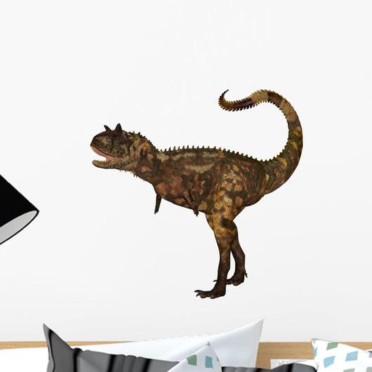 Carnotaurus Dinosaur Wall Decal Design 3