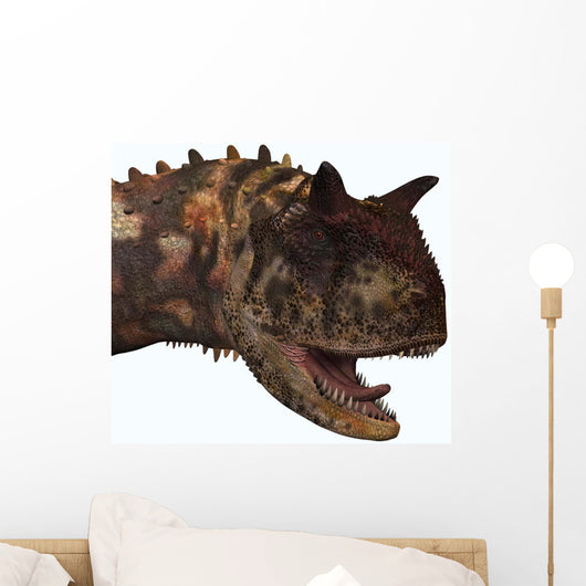 Carnotaurus Dinosaur Wall Decal Design 1