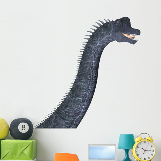 Brachiosaurus Dinosaur Head Wall Decal Design 2
