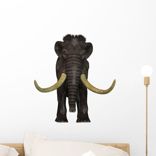 Woolly Mammoth Front Wall Decal