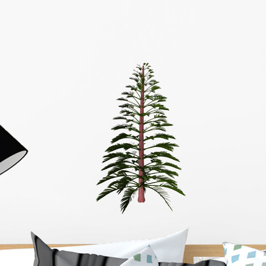 Walchia Tree White Wall Decal