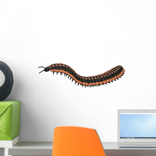Arthropleura Side Profile Wall Decal