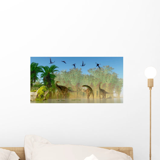 Flock Dorygnathus Fly over Wall Decal