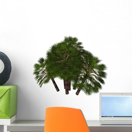 Group Chamaerops Palms Family Wall Decal