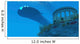 Submarine Passes over Greek Wall Decal