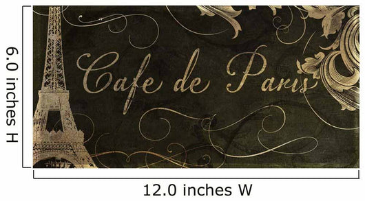Cafe De Paris Wall Mural