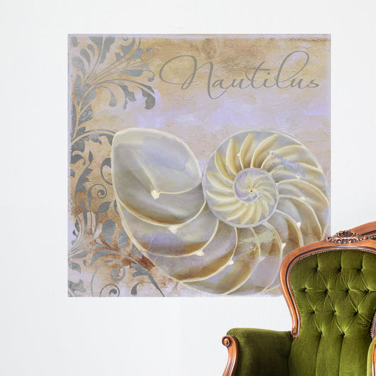 Painted Sea III Wall Mural