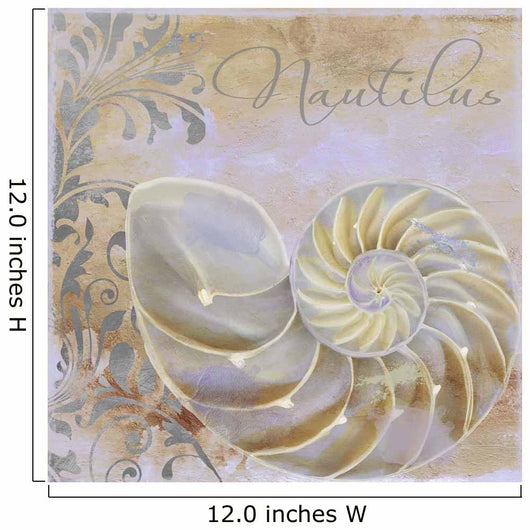 Painted Sea III Wall Mural