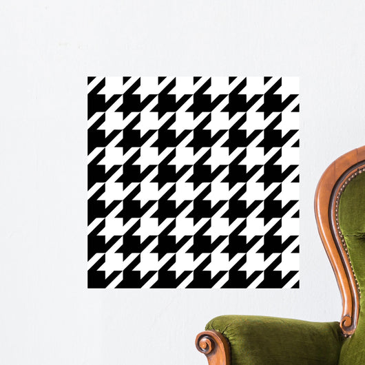 Classic Houndstooth Wall Mural
