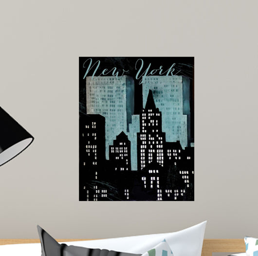 Retro Cities Wall Mural