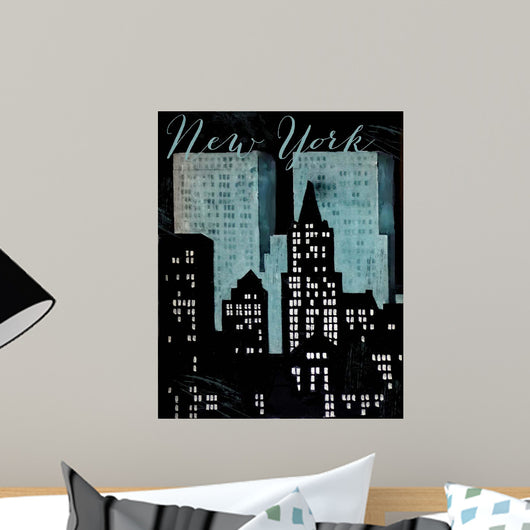 Retro Cities Wall Mural