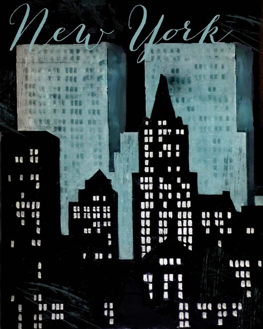 Retro Cities Wall Mural