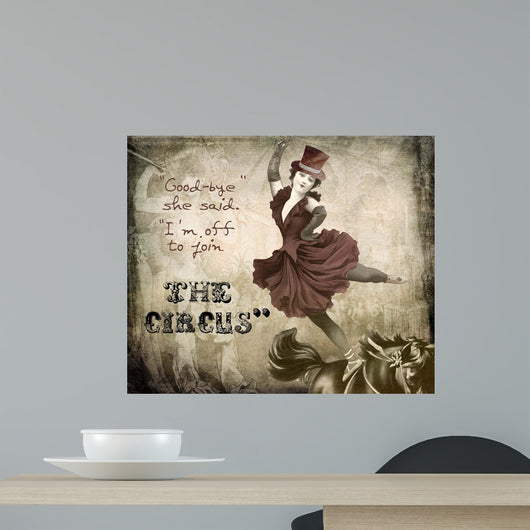 Join The Circus Wall Mural