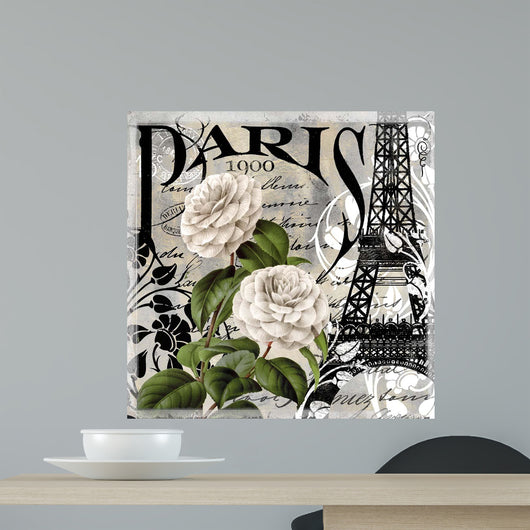 Paris Blanc II Wall Mural