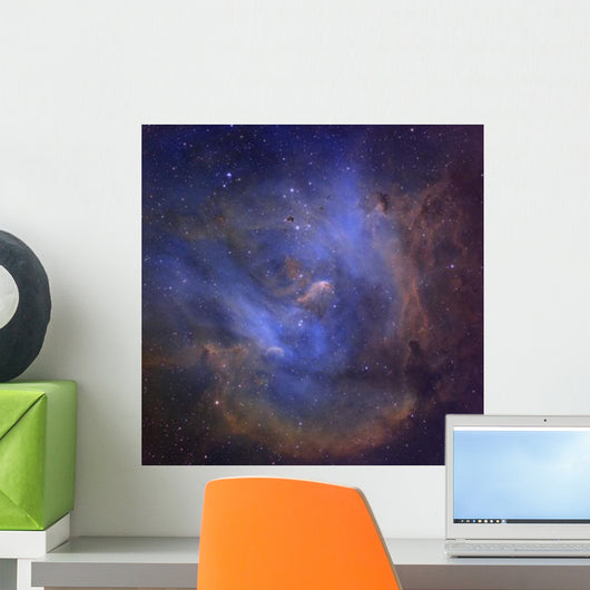 Narrowband Image Thackeray's Globules Wall Decal