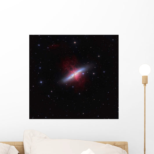 Messier 82 Starburst Galaxy Wall Decal