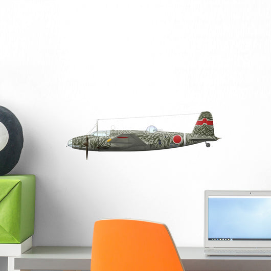 Mitsubishi Ki-21 Bomber Imperial Wall Decal Design 1