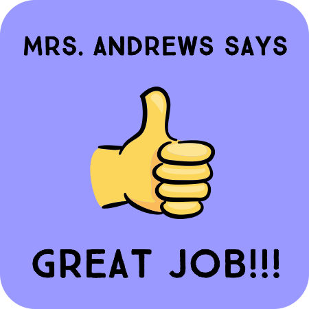 Custom Teacher Recognition Sticker | Great Job!