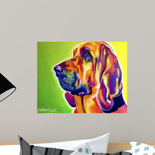 Bloodhound Wall Mural