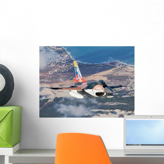 Venezuelan Air Force F-16a Wall Decal Design 2