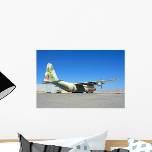 Israeli Air Force C-130 Wall Decal Design 4