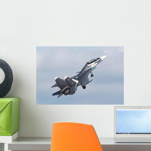 Russian Navy Su-30sm Flight Wall Decal Design 5