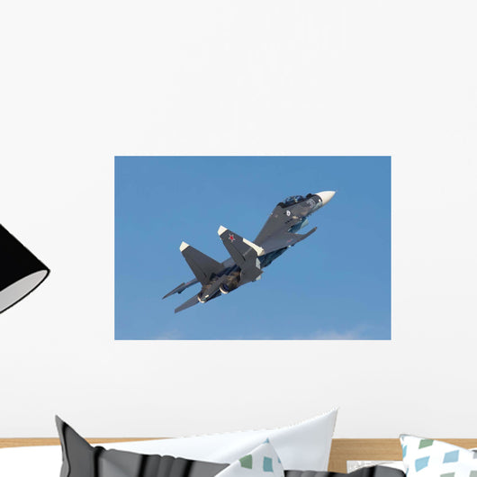 Russian Navy Su-30sm Flight Wall Decal Design 3