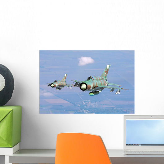 Pair Bulgarian Air Force Wall Decal Design 9
