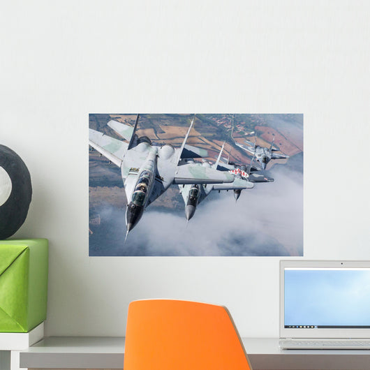 Bulgarian and Polish Air Wall Decal Design 9